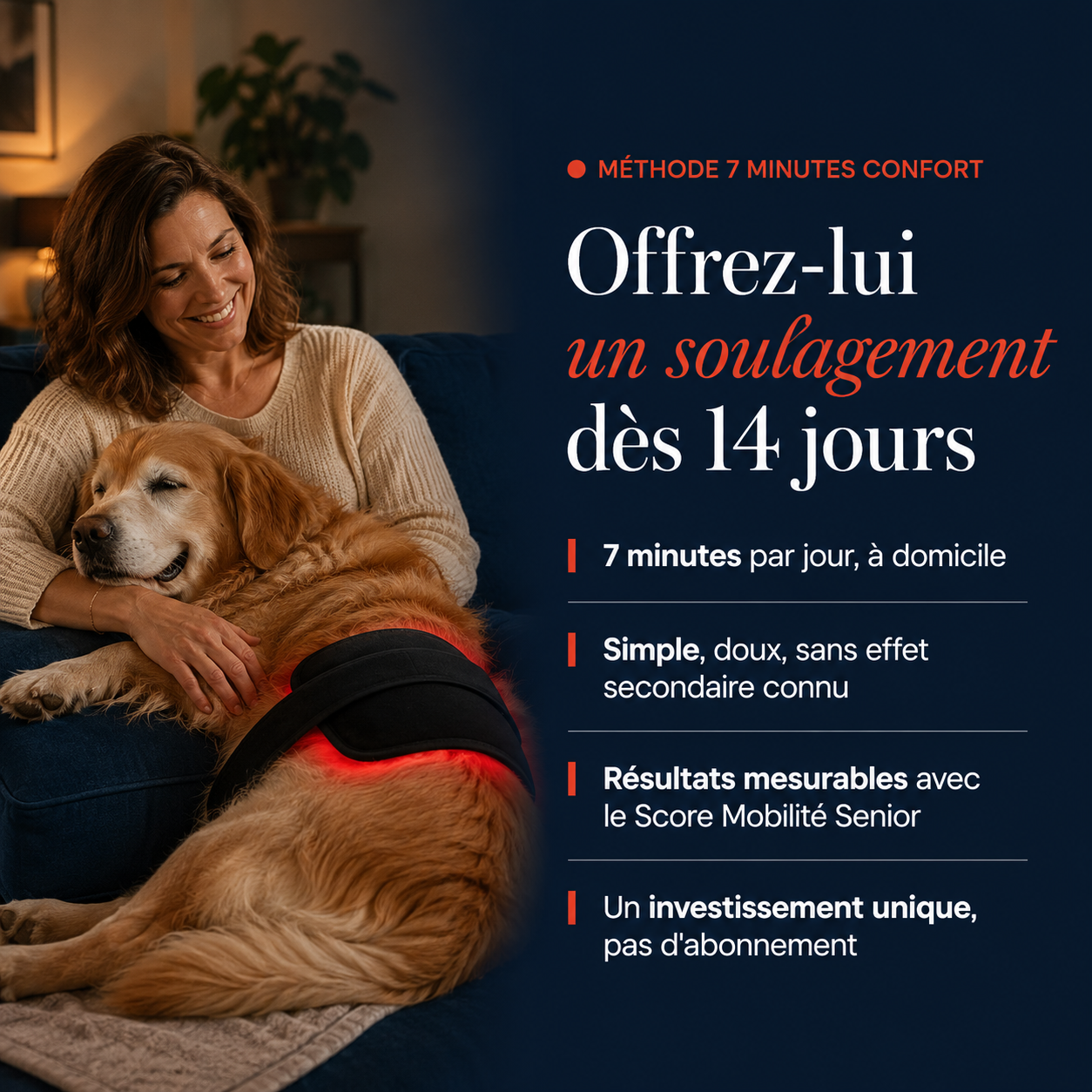 Méthode 7 minutes confort : un soulagement dès 14 jours, investissement unique sans abonnement